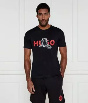 Футболка Hugo Deyladec Regular Fit, черный