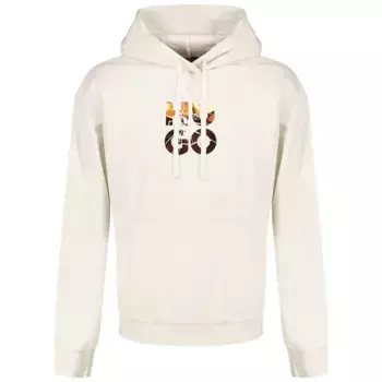 Футболка HUGO Diridood 10266045 long sleeve, белый