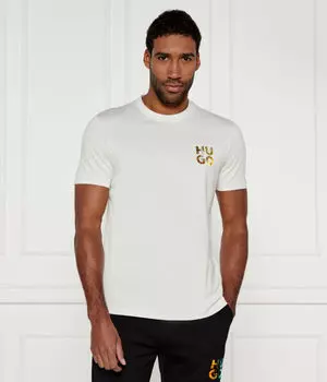 Футболка Hugo Diridumti Regular Fit, белый