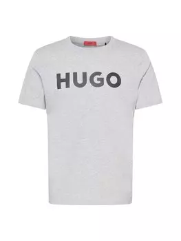 Футболка HUGO Dulivio, пестрый серый