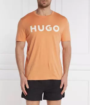 Футболка Hugo дуливио Regular Fit, оранжевый