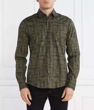 Футболка Hugo Hermo Slim Fit, зеленый
