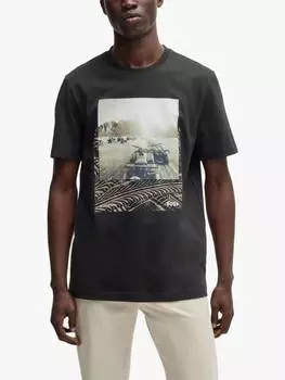 Футболка hugo HUGO BOSS, черный