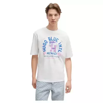 Футболка HUGO Nalumber, белый