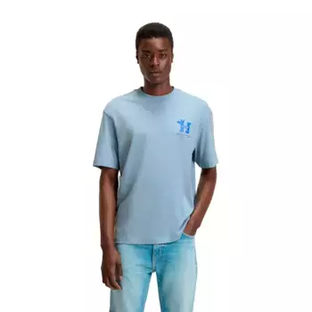 Футболка HUGO Nedix 10258299 01 BLUE, синий