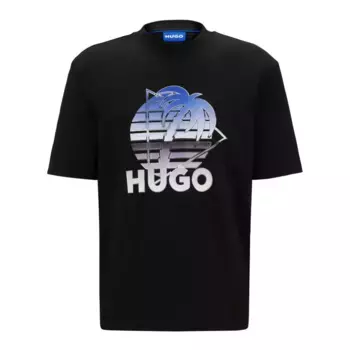 Футболка HUGO Neroe Blue, черный