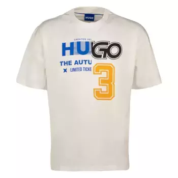 Футболка HUGO Nesite 10268981 01, белый