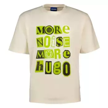 Футболка HUGO Notix 10258299 01, бежевый
