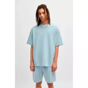 Футболка HUGO Nuwaffle 10268873 BLUE, синий