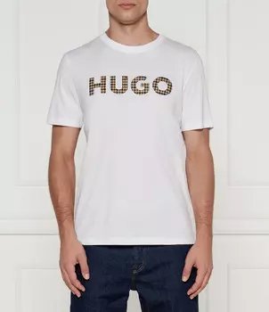 Футболка HUGO Regular Fit, белый