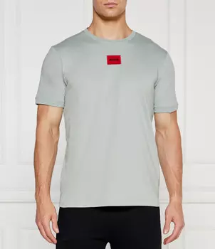 Футболка HUGO Regular Fit, зеленый