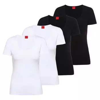 Футболка HUGO Shirt, черный/белый