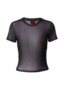 Футболка HUGO Shirt Dadini, черный