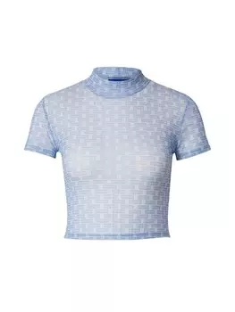 Футболка HUGO Shirt Dalorra_B, цвет blue/pastel blue/light blue