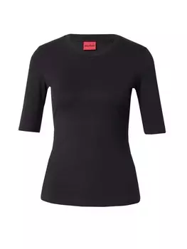 Футболка HUGO Shirt Darnelia, черный