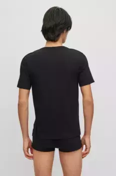 Футболка HUGO Underwear "RN TRIPLET P", черный