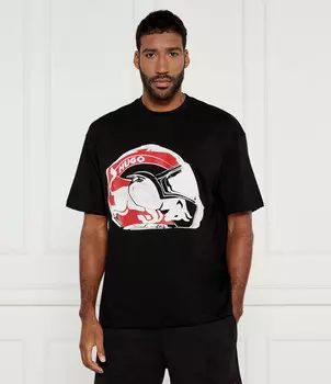 Футболка HUGO x Racing Bulls Regular Fit, черный