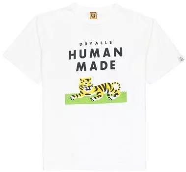 Футболка Human Made #2310 Черная, Белый