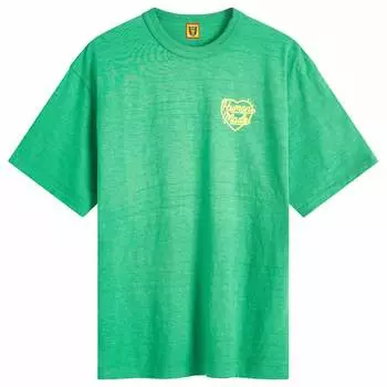Футболка Human Made Coloured Small Heart T-Shirt, зеленый