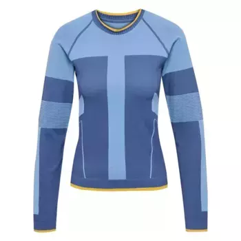 Футболка Hummel 228268 seamless long sleeve, синий