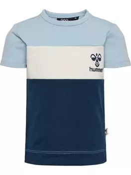Футболка Hummel Azur, морской синий/пастельный синий