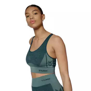 Футболка Hummel Cleaa Sports seamless, зеленый