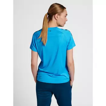 Футболка Hummel, цвет baltikblau/dunkelblau/dunkelblau