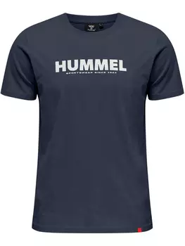 Футболка Hummel, цвет BLUE NIGHTS