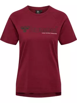 Футболка Hummel, цвет CABERNET