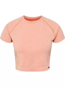 Футболка Hummel, цвет CANYON SUNSET MELANGE