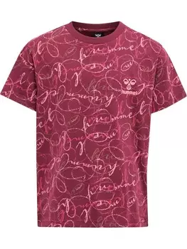 Футболка Hummel, цвет cordovan