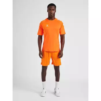 Футболка Hummel, цвет mango/orange/orange