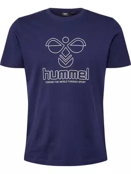 Футболка Hummel, цвет PEACOAT