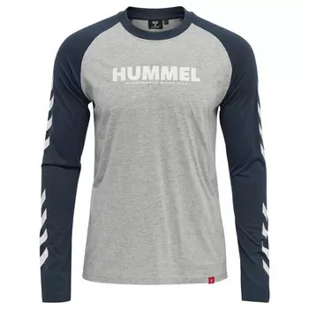 Футболка Hummel, цвет pfauenblau/blau/blau
