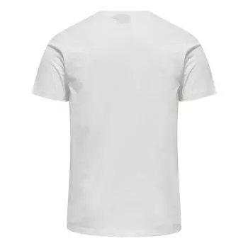 Футболка Hummel, цвет pfauenblau/weiss
