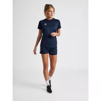 Футболка Hummel, цвет trkis/navyblau/navyblau