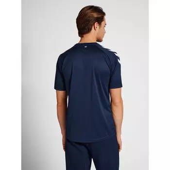 Футболка Hummel, цвет trkis/navyblau/navyblau