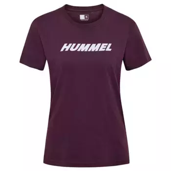 Футболка Hummel Elemental Logo Cotton, фиолетовый