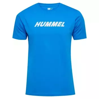 Футболка Hummel Elemental logo cotton, синий