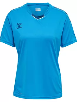 Футболка Hummel Frauentrikot S/S Hmlcore Xk Poly Jersey S/S Woman, цвет BLUE DANUBE