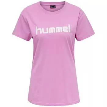 Футболка Hummel Go Cotton Logo, фиолетовый