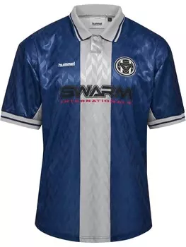 Футболка Hummel Jersey S/S Hmlloose Erwachsene, цвет estate blue