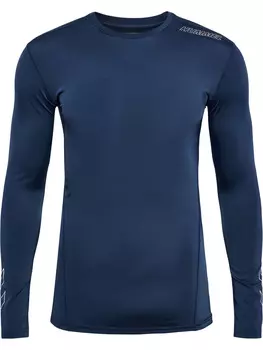 Футболка Hummel L/S, цвет INSIGNIA BLUE