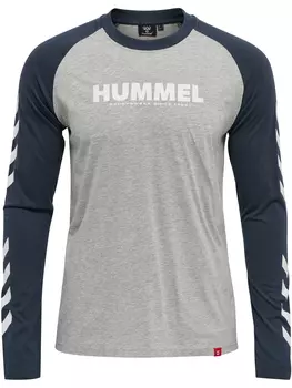 Футболка Hummel L/S Hmllegacy Blocked L/S, цвет BLUE NIGHTS