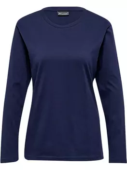 Футболка Hummel L/S Woman, морской