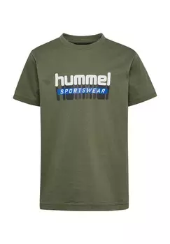 Футболка Hummel, оливковый