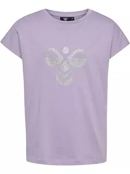 Футболка Hummel, пастельно-фиолетовый