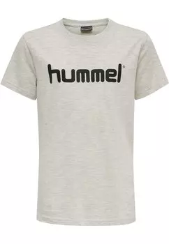 Футболка Hummel, пятнистый серый