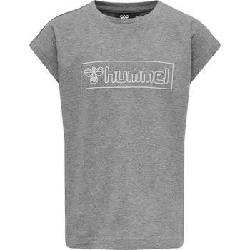 Футболка Hummel, пятнистый серый
