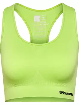 Футболка Hummel S/L Hmltif Seamless Sports Top, цвет SHARP GREEN